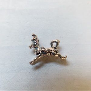 Sterling Silver Reindeer Charm